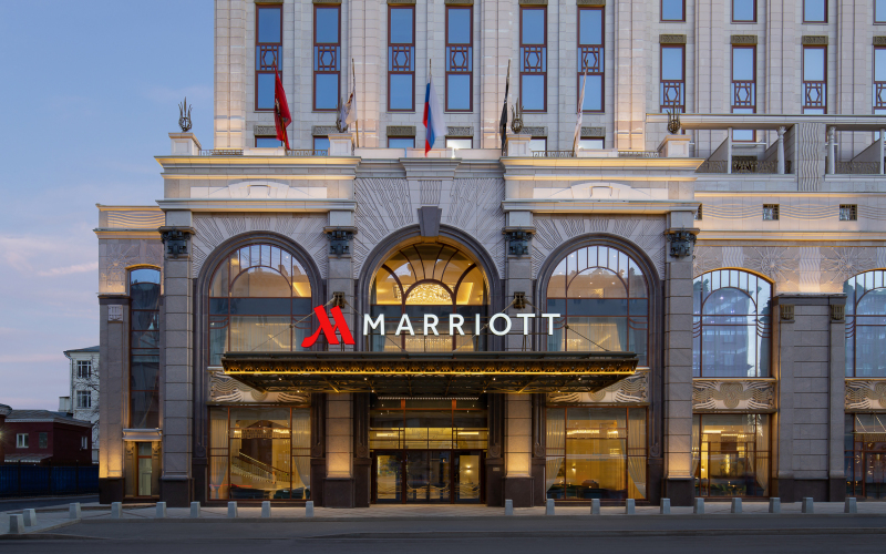 Moscow Marriott Imperial Plaza, номер отеля
